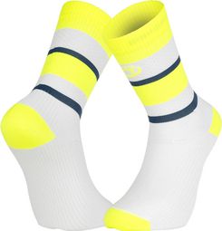 Bv Sport Light Haute Ibiza Socks White / Yellow
