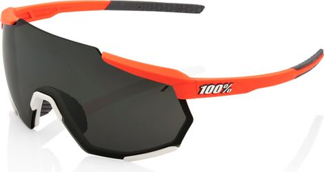 100% Racetrap Sunglasses Soft Tact Oxyfire / Black Mirror Lens