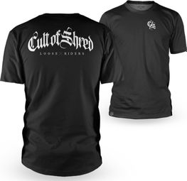 Loose Riders Short Sleeve Jersey The Cult of Shred Black