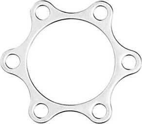 TRP 6-Bolt Rotor Spacer 0.5mm Silver
