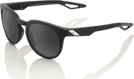100% Campo Sunglasses Black Frame Polarized Black Lens