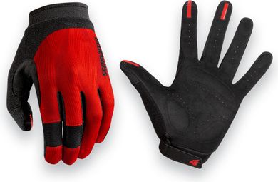 Bluegrass React Long Gloves Red / Black