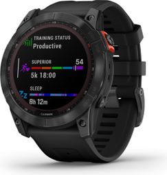 Garmin Fenix 7X Solar Black Sports Watch