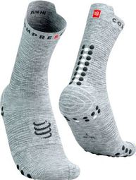 Compressport Pro Racing Socks v4.0 Run High Grey/Black
