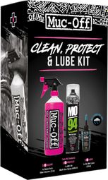 Kit d'Entretien Muc-Off Clean Protect Lube Wet Version