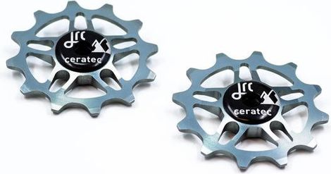 JRC Components Jockey Wheels 12T for SRAM Force / Red AXS Gunmetal