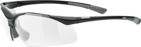 Lunetes Uvex sportstyle 223 black grey / clear