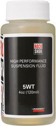 ROCKSHOX Huile PIT STOP haute performance 7 WT pour amortisseur 120 ml
