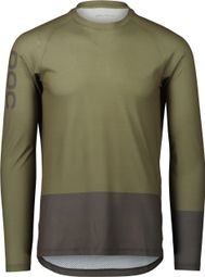Poc MTB Pure Green/Dark Grey Long Sleeve Jersey