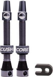 CushCore Tubeless Valves 44 mm Grey Titanium