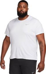 Maillot manches courtes Nike Dri-Fit Miler Blanc