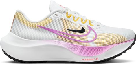 Nike Zoom Fly 5 Hardloopschoenen Wit Roze