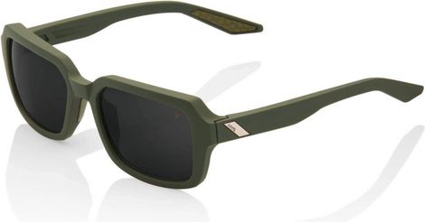 Gafas de sol 100% Rideley Soft Tact Green Army / Black Mirror Lens