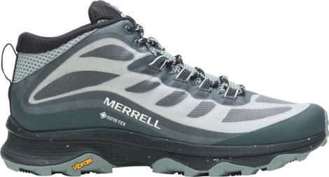 Chaussures de Randonnée Merrell Moab Speed Mid Gore-Tex Gris