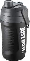 Nike Fuel Jug 1200 ml Wasserflasche Schwarz