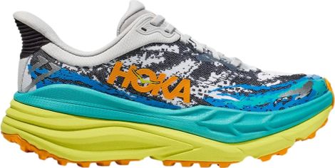 Hoka Women's Trail Running Shoes Stinson ATR 7 White Blue Yellow