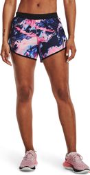 Under Armour Fly By Anywhere Women's Blue Pink Shorts