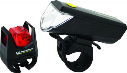 Michelin Front and Rear Lights Black