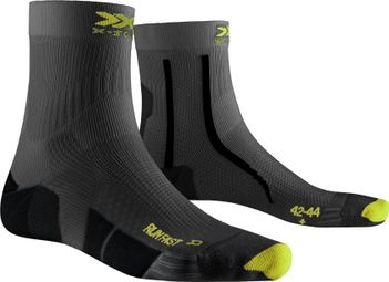 X-SOCKS Run Fast 4.0 Unisex Socks Dark grey/Yellow