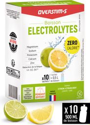 Boisson Énergétique Overstims Electrolytes (Zéro Calorie) 10 Sachets de 8 g