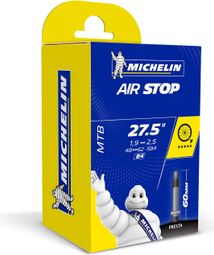 Cámara de aire Michelin B4 Airstop Butyl MTB 27.5x1.90-2.50 Presta 60 mm