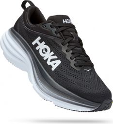 Bondi 8 Black White Women's Running Shoes