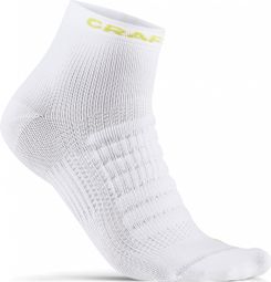 Mittlere Socken Craft ADV Dry Mid Weiß Unisex