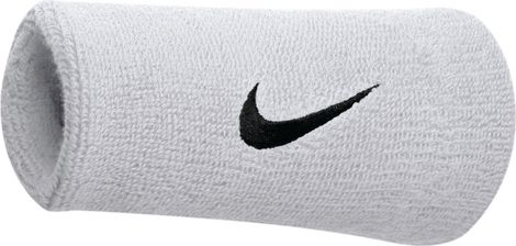 Bandeaux éponge Poignet Nike Swoosh Blanc (Paire)