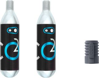 Crankbrothers Klick Co2 Inflator With 2 Cartridge 20gr
