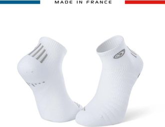 BV Sport Run Elite Socks White / Gray