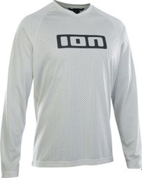 ION Logo MTB Long Sleeve Jersey Light Blue