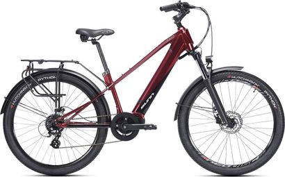 Sunn Urb Over bicicletta elettrica da città Shimano Altus 8V 460 Wh 650b Rosso