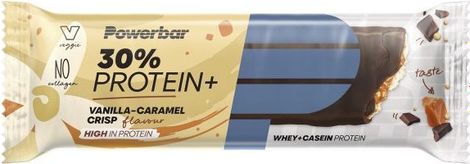 Barre Protéinée Powerbar 30% Protein Plus 55gr Vanille Caramel Crisp