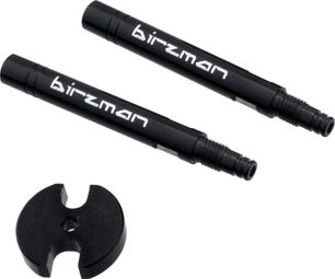 BIRZMAN Prolongateurs de Valves avec Outil 40mm Noir