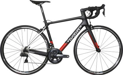 Bicicleta de Carretera Wilier Triestina Garda Rim Shimano Ultegra Di2 11S 700 mm Negra Roja 2023