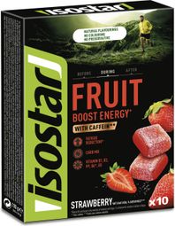 ISOSTAR Energy fruit boost Sabor Fresa