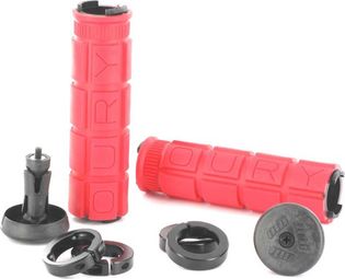 Oury Lock-On Grips - Red