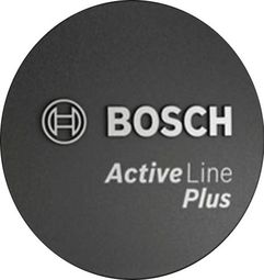 Cubierta de logotipo Bosch Active Line Plus negra