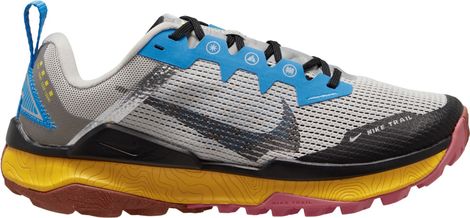 Chaussures de Trail Running Femme Nike React Wildhorse 8 Noir Bleu Jaune