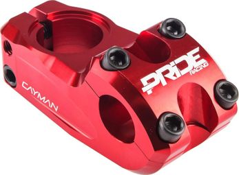 Potence Topload Pride Racing Cayman 22.2 mm Rouge