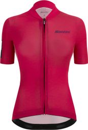 Santini Delta Kinetic Pink Women's Short Sleeve Jersey