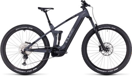 Cube Stereo Hybrid 140 HPC Race 750 Electric Full Suspension MTB Shimano Deore/XT 12S 750 Wh 29'' Grey Chrome 2024