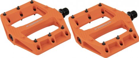 Paar Insight Thermoplastic DU Orange Flat Pedals