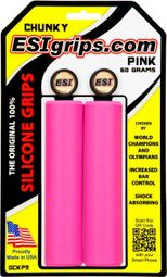 Paar Esi Chunky Grips 32mm Pink