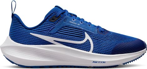 Nike Air Zoom Pegasus 40 Kinder Hardloopschoenen Blauw Wit