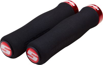 SRAM CONTOUR Foam Grips Lock-On Black / Red