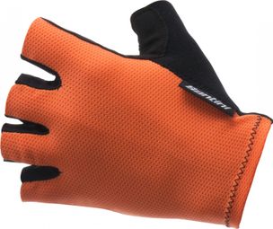 Santini Brisk Mesh Summer Orange Gloves