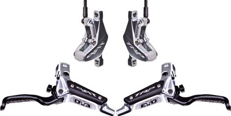 TRP DH-R Evo 4 Pistons Brakes Set (without disc) Silver