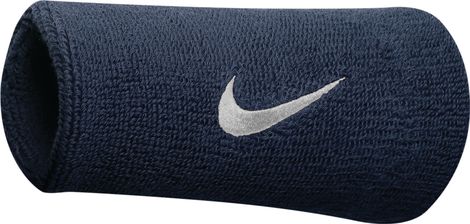 Nike Swoosh-Armbänder Blau (Paar)