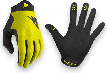 Bluegrass Union Long Gloves Neon Yellow / Black